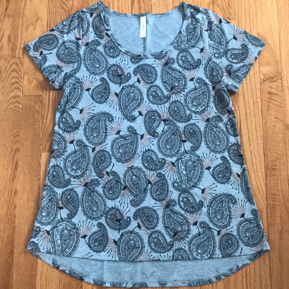 LuLaRoe Classic T - Paisley and Floral